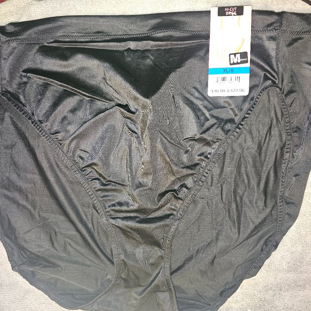 NWT Maidenform Hi Cut Brief XL/8 ONE FAB FIT